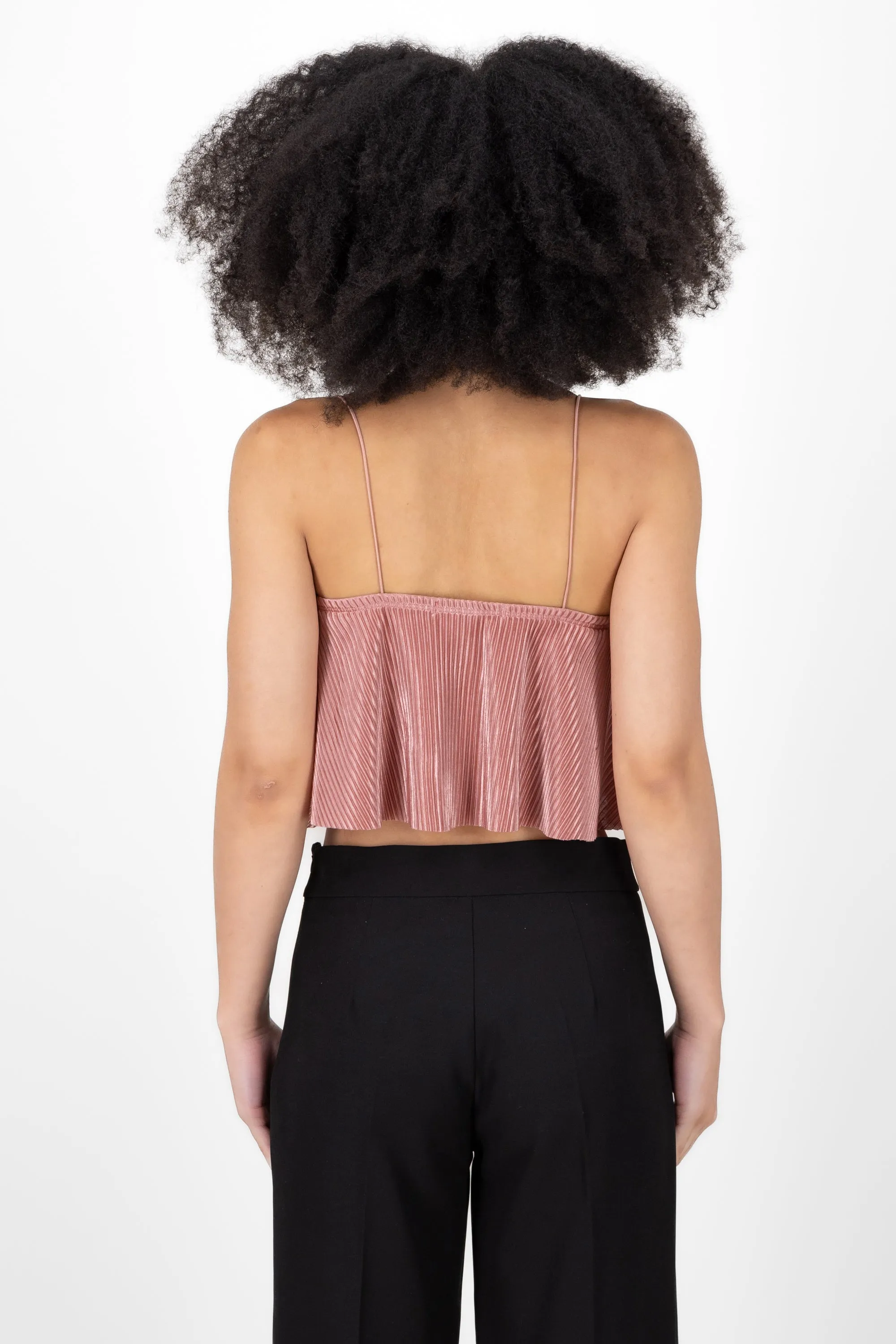 Top Crop Tejido Plisado Tirantes sold by Shasa product image thumbnail 4