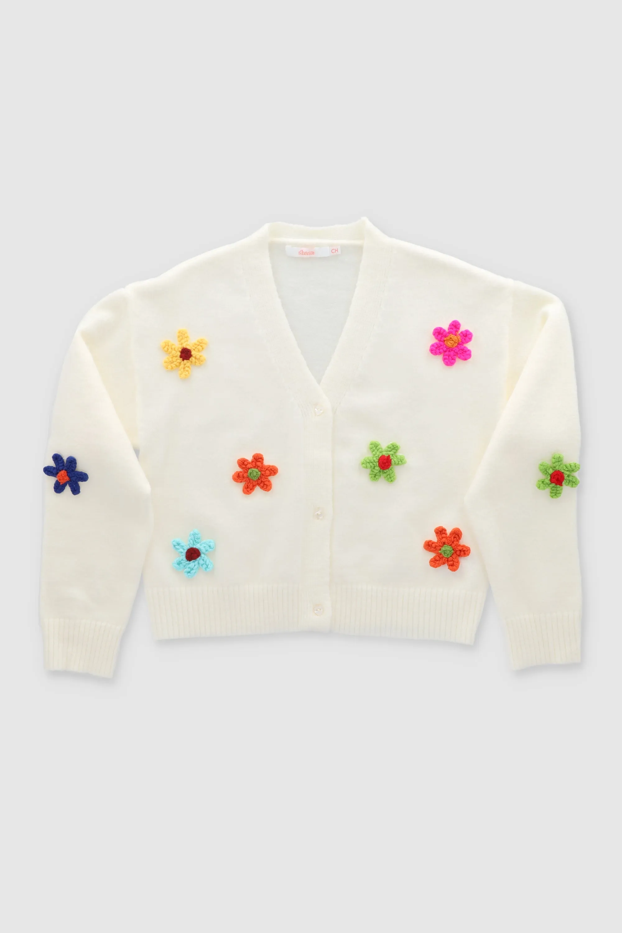 Cardigan tejido flores sold by Shasa product image thumbnail 5