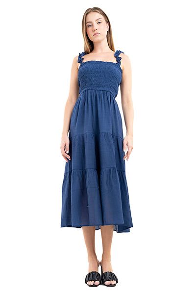 Vestido maxi tirantes smock sold by Shasa product image thumbnail 2