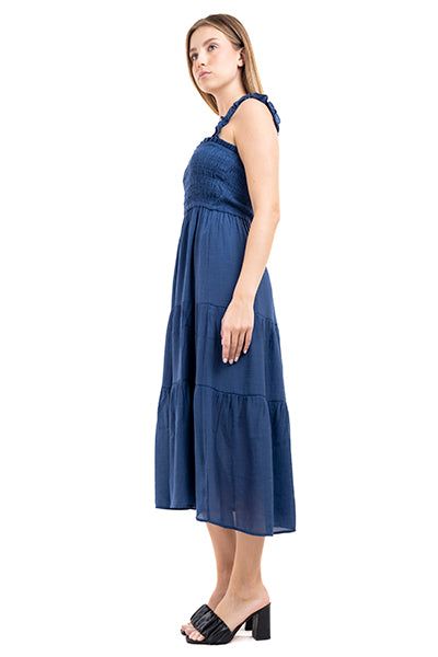 Vestido maxi tirantes smock sold by Shasa product image thumbnail 3