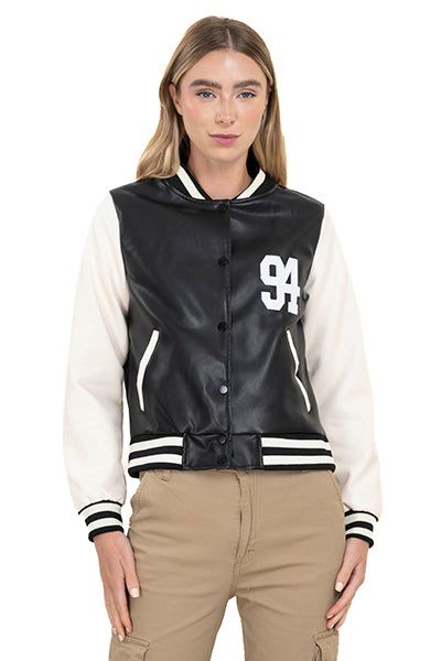 Chamarra bomber efecto piel 94 sold by Shasa product image thumbnail 2