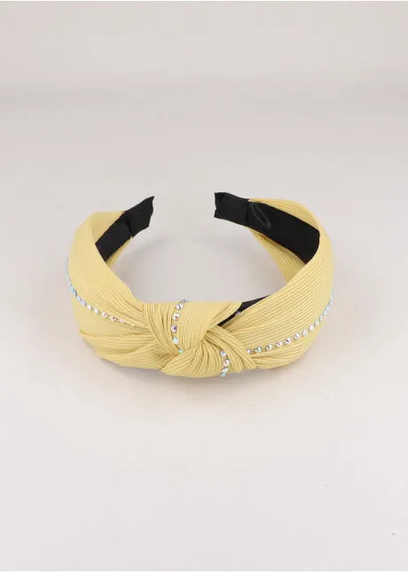 Diadema ancha brillos sold by Shasa