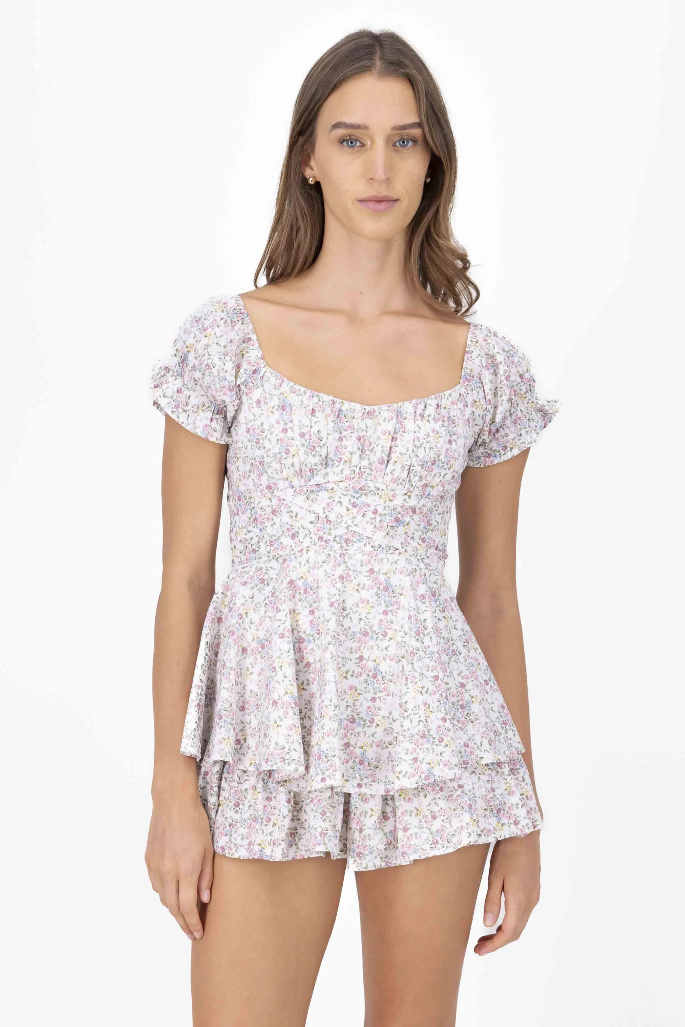 Romper olanes estampado flores sold by Shasa product image thumbnail 2