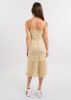 Vestido midi mesh cuadros sold by Shasa