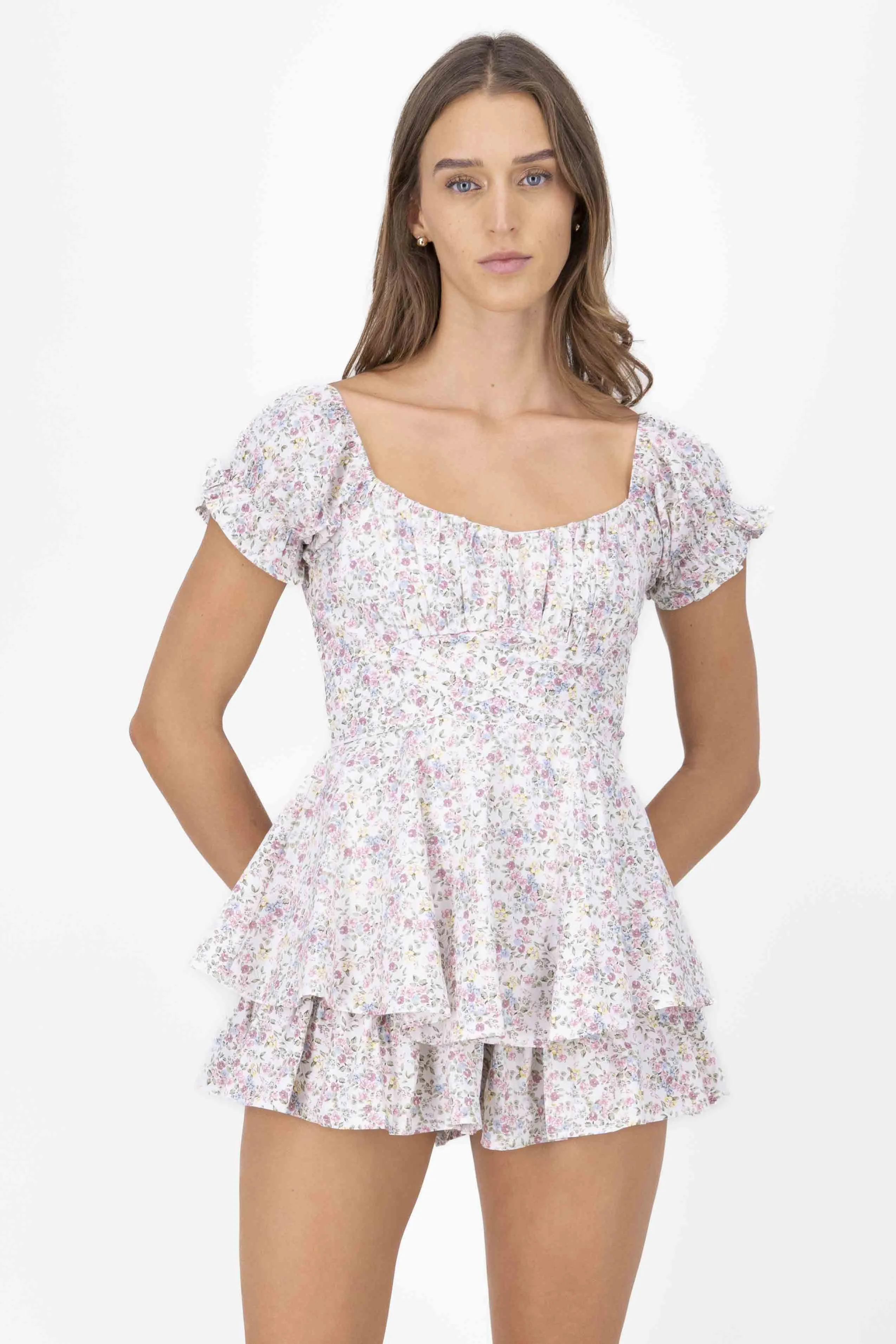 Romper olanes estampado flores sold by Shasa product image thumbnail 3