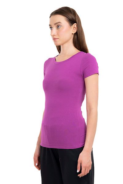 Playera básica lisa manga corta sold by Shasa product image thumbnail 3