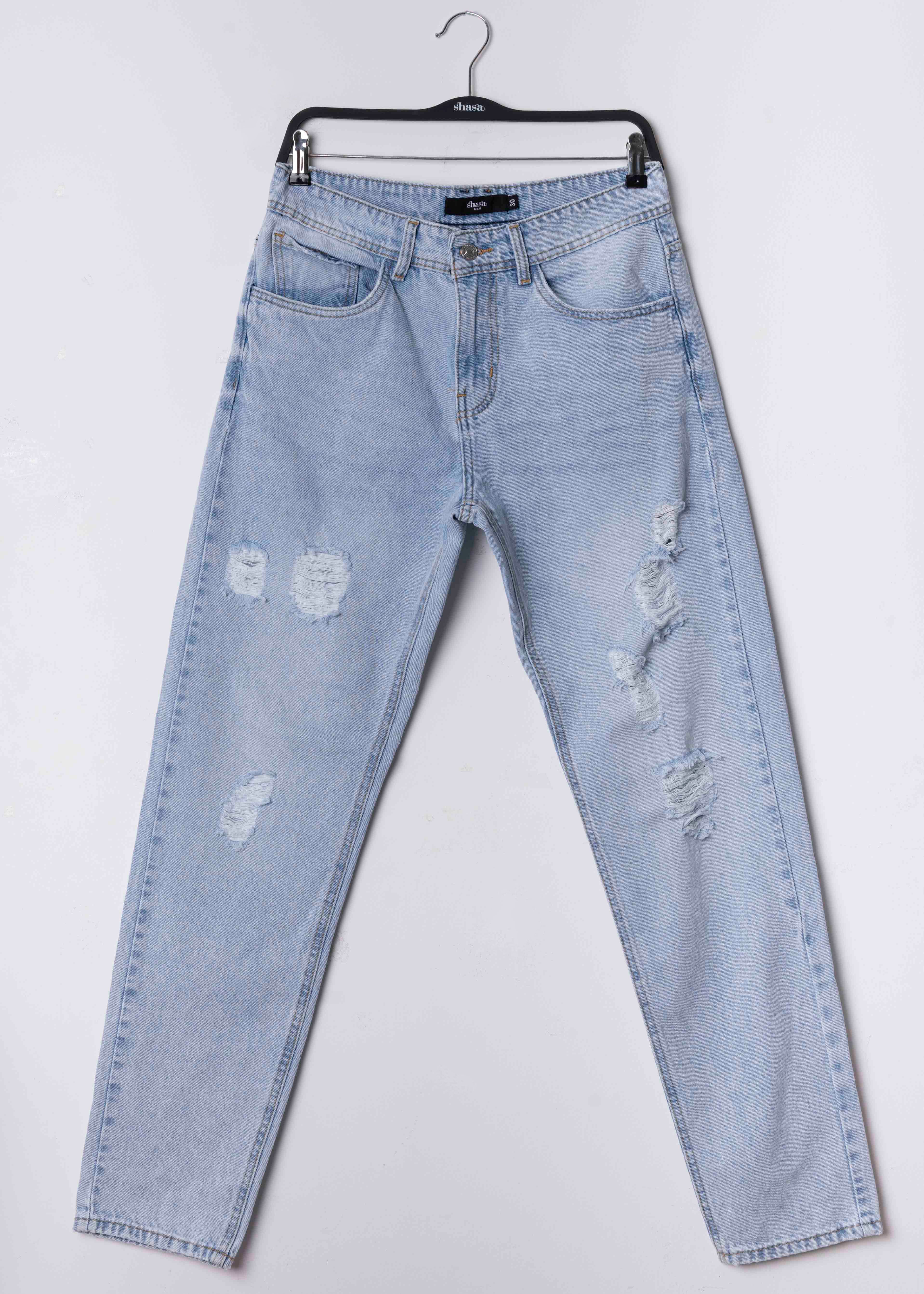 Jeans rectos destrucciones sold by Shasa product image thumbnail 5