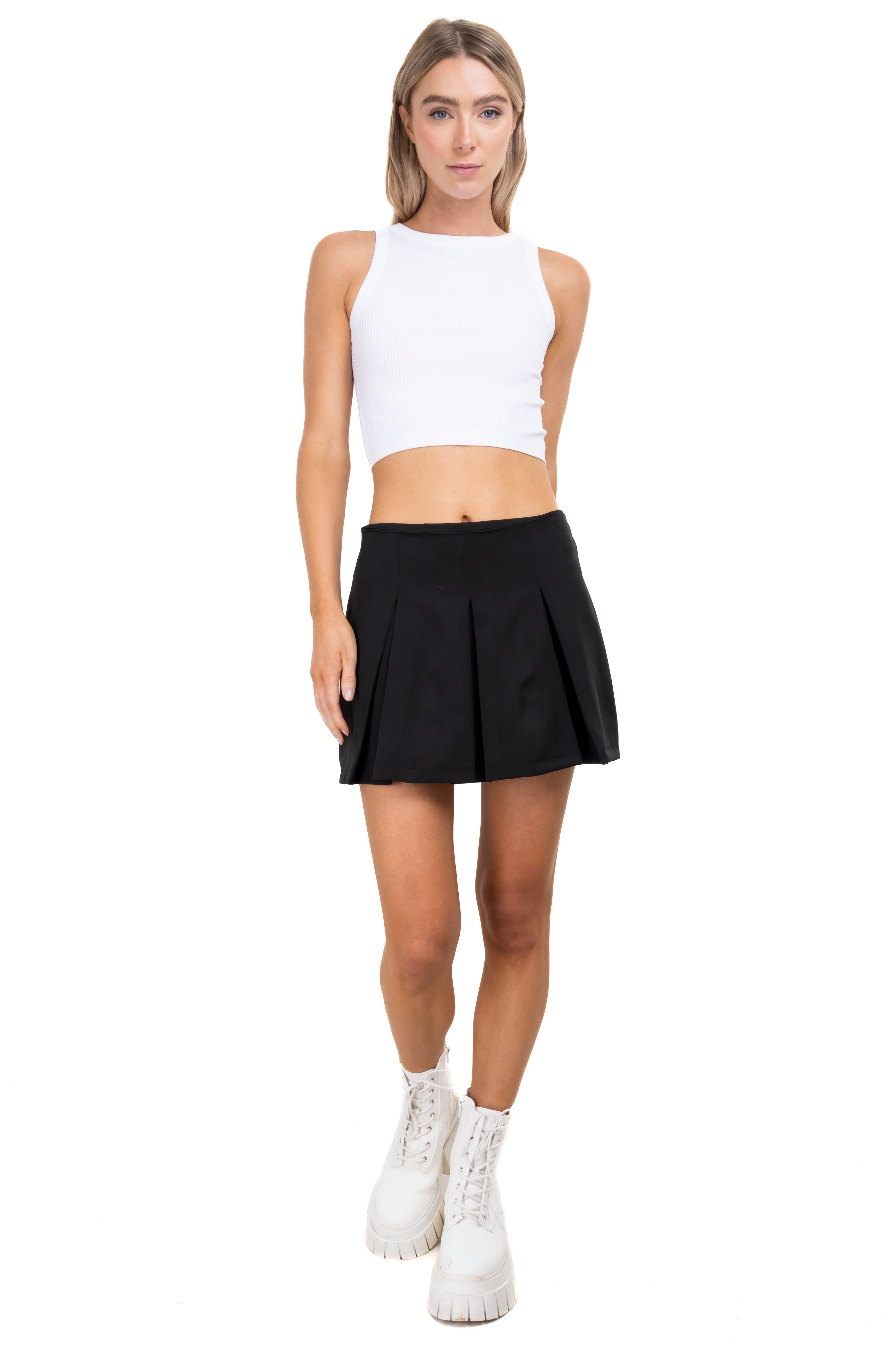 Falda mini tableada sold by Shasa product image thumbnail 2