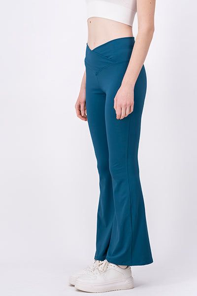 Leggings flared pretina cruzada sold by Shasa product image thumbnail 3