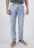 Jeans rectos destrucciones sold by Shasa