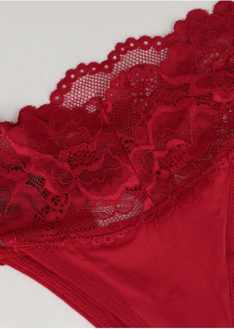 Tanga Monocolor Borde Encaje sold by Shasa product image thumbnail 3