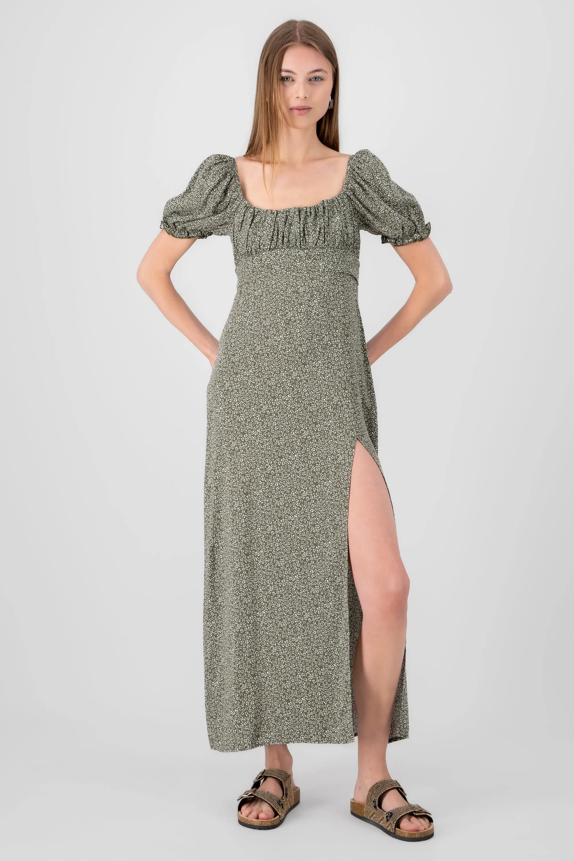 Vestido Maxi Estampado Mini Flores sold by Shasa product image thumbnail 2