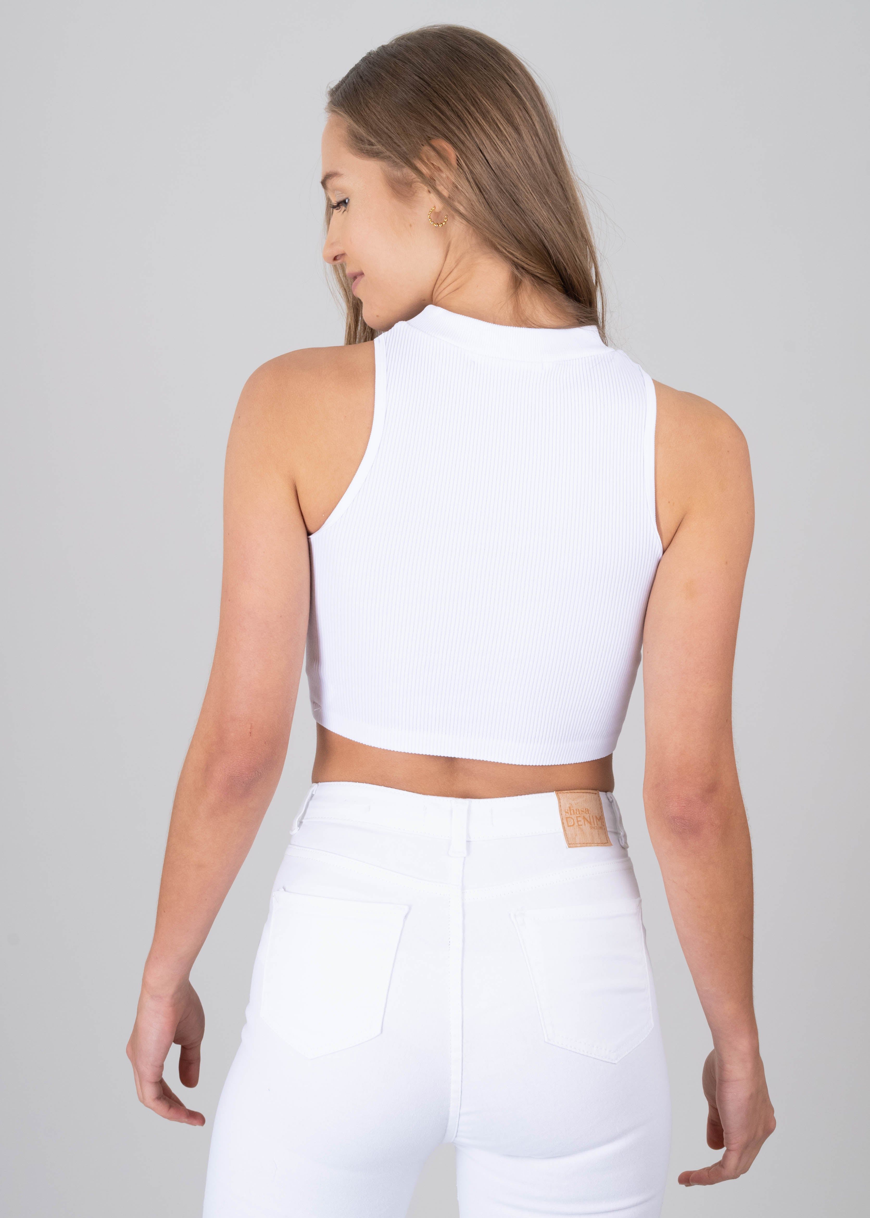 Top acanalado cuello alto sold by Shasa product image thumbnail 4