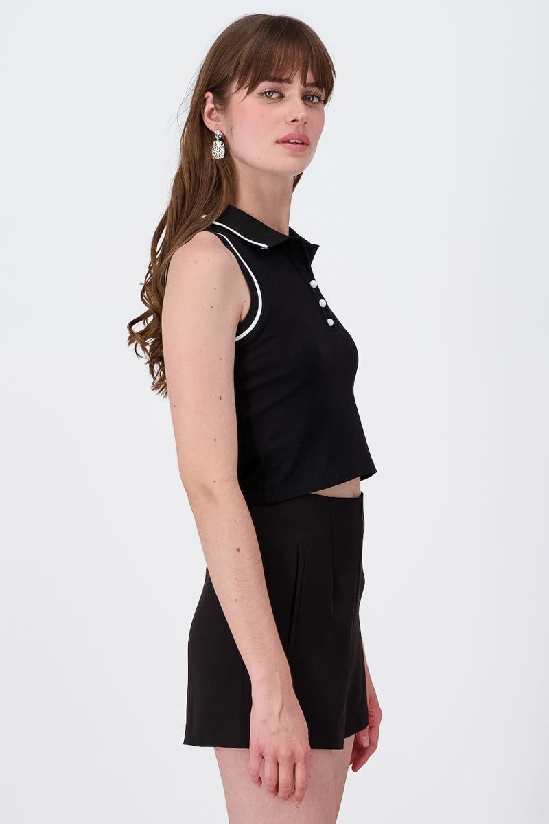 Top Estilo Polo Sin Manga sold by Shasa product image thumbnail 3