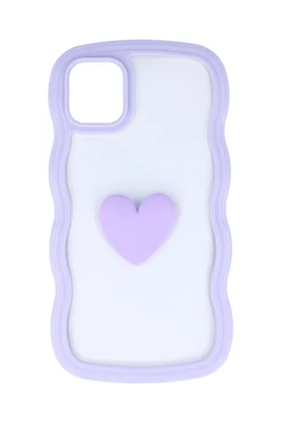 Funda iPhone 11 ondas corazón sold by Shasa