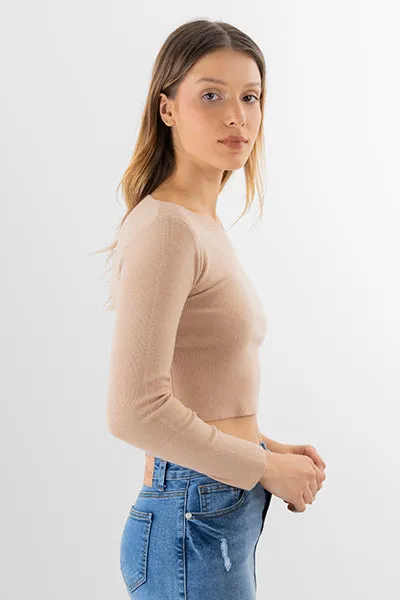 Suéter crop cinta sold by Shasa product image thumbnail 3