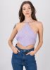 Top halter pañuelo flores sold by Shasa