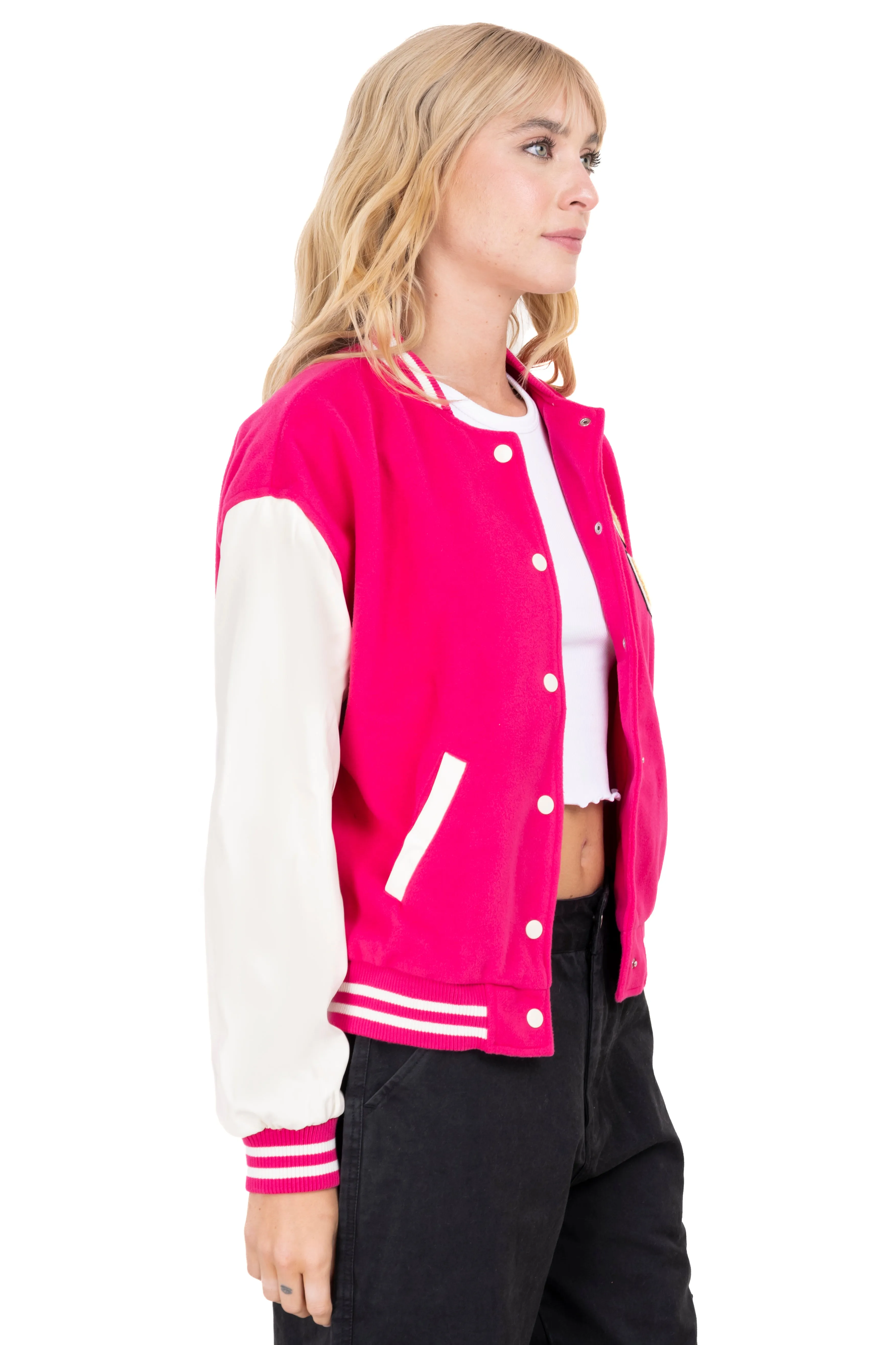Chamarra bomber varsity parche sold by Shasa product image thumbnail 3