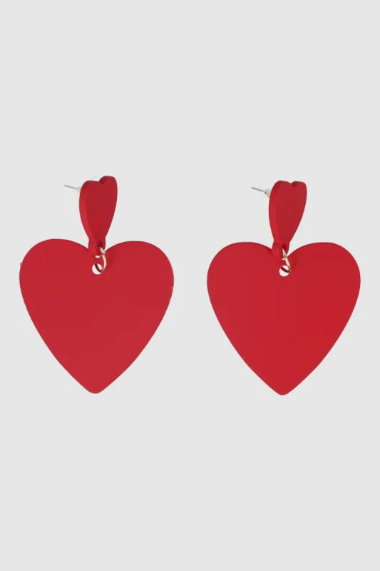 Aretes Studs Corazón sold by Shasa