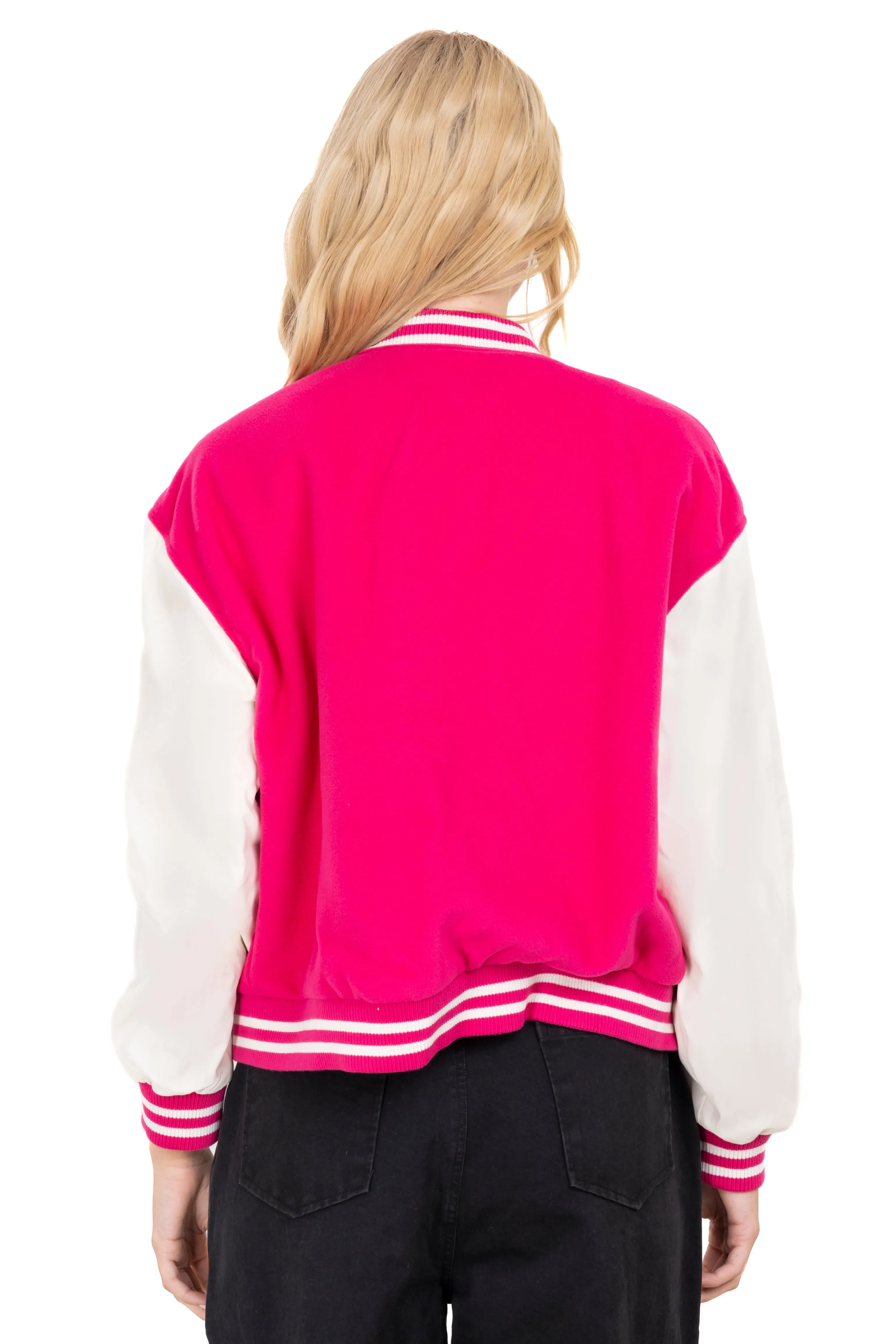 Chamarra bomber varsity parche sold by Shasa product image thumbnail 4