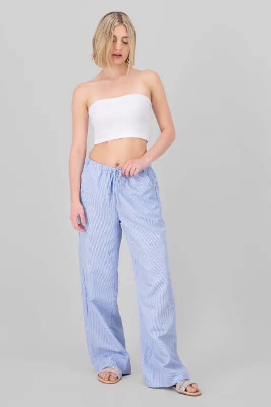 Pantalones amplios rayas sold by Shasa