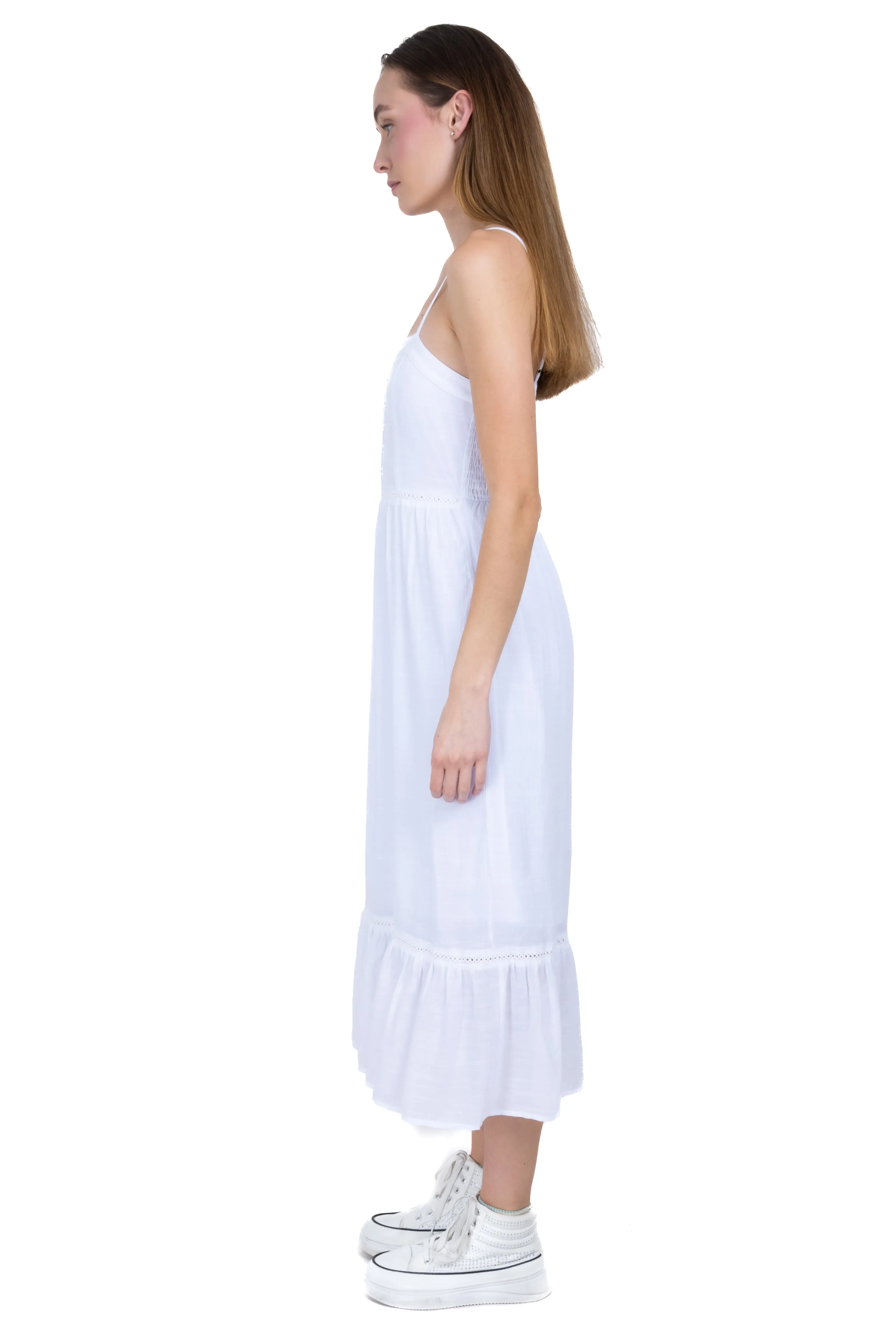 Vestido midi tirantes botones sold by Shasa product image thumbnail 3