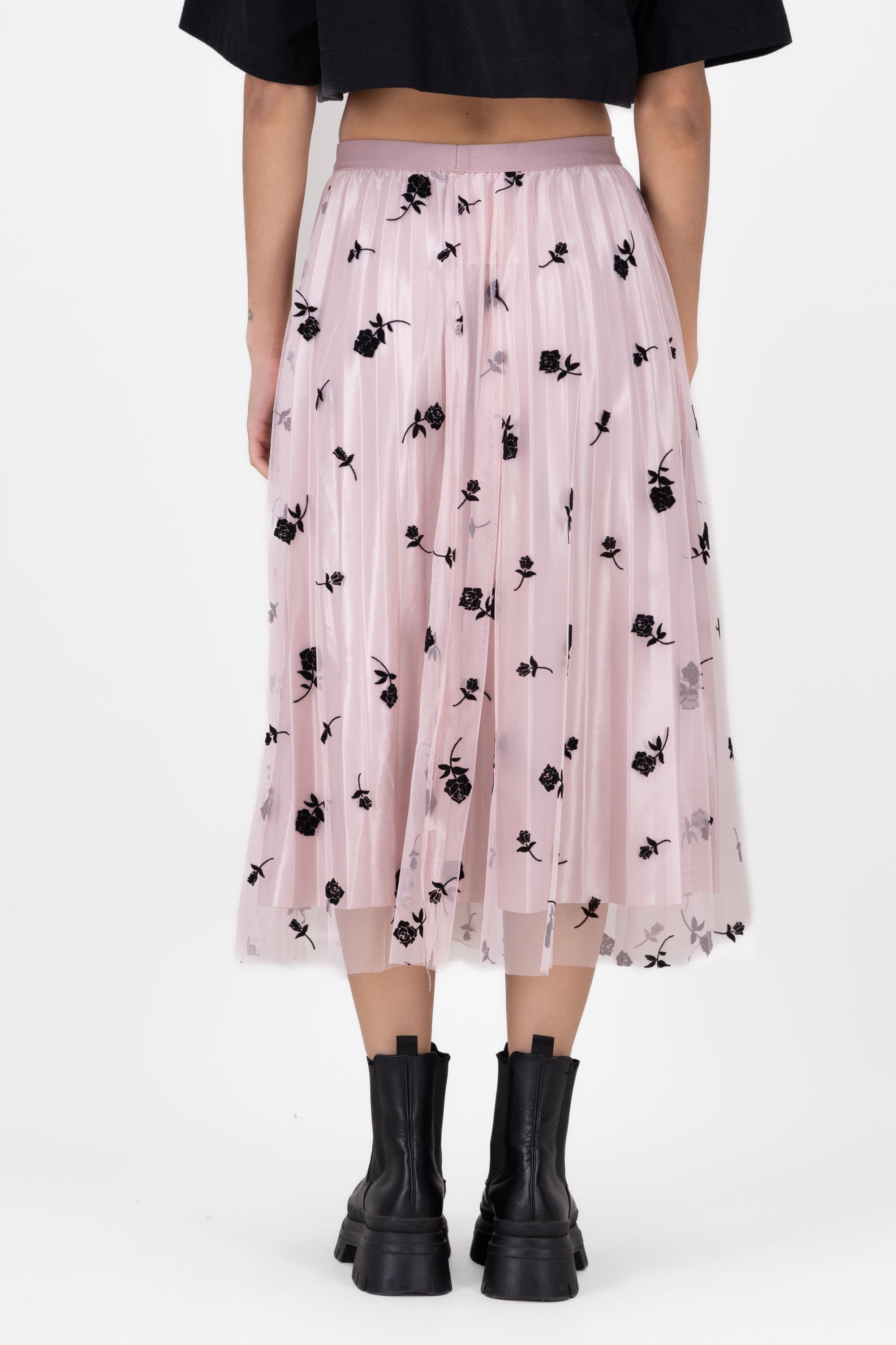 Falda Tulle Con Estampado De Rosas sold by Shasa product image thumbnail 4