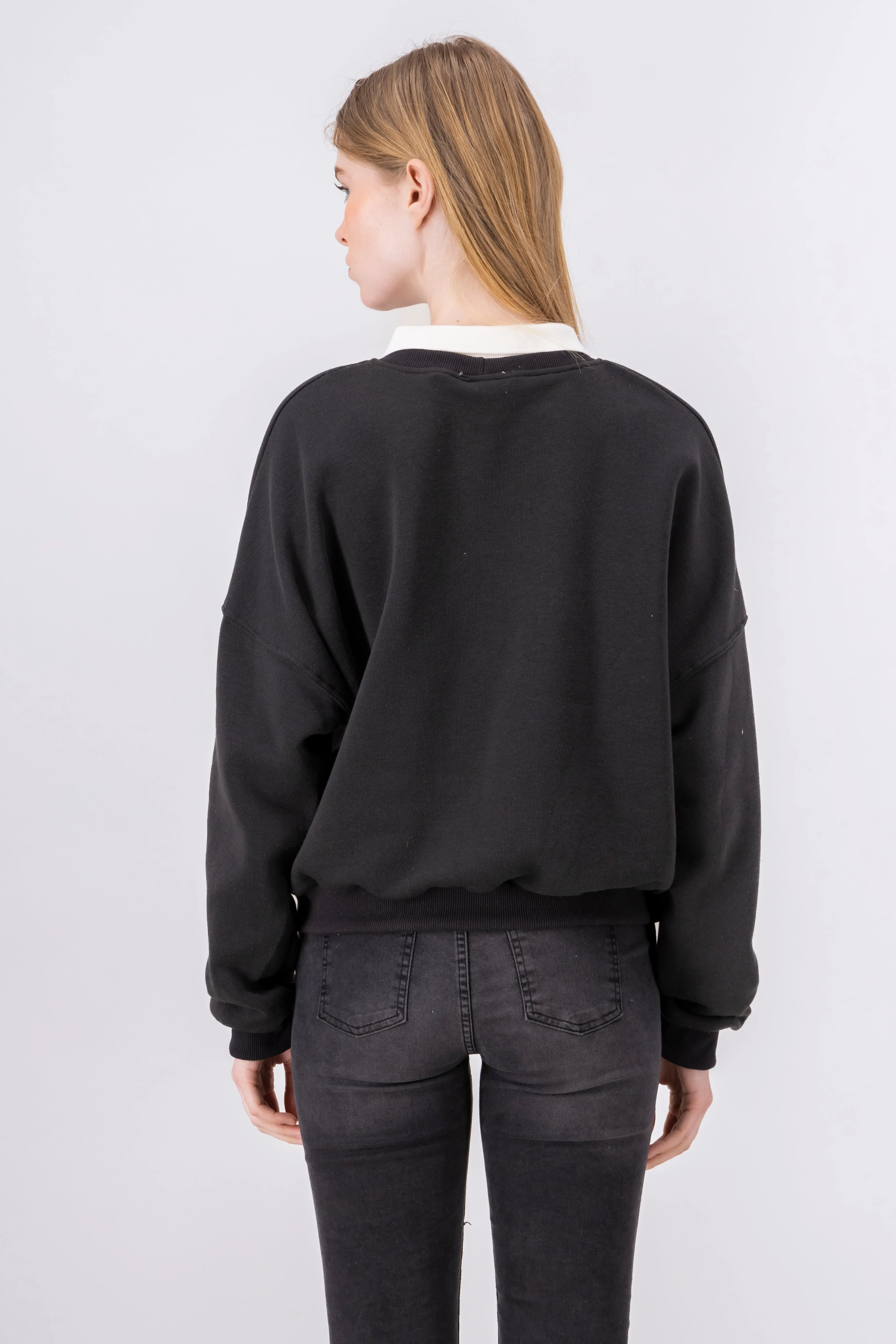 Sudadera cuello polo Take control sold by Shasa product image thumbnail 4