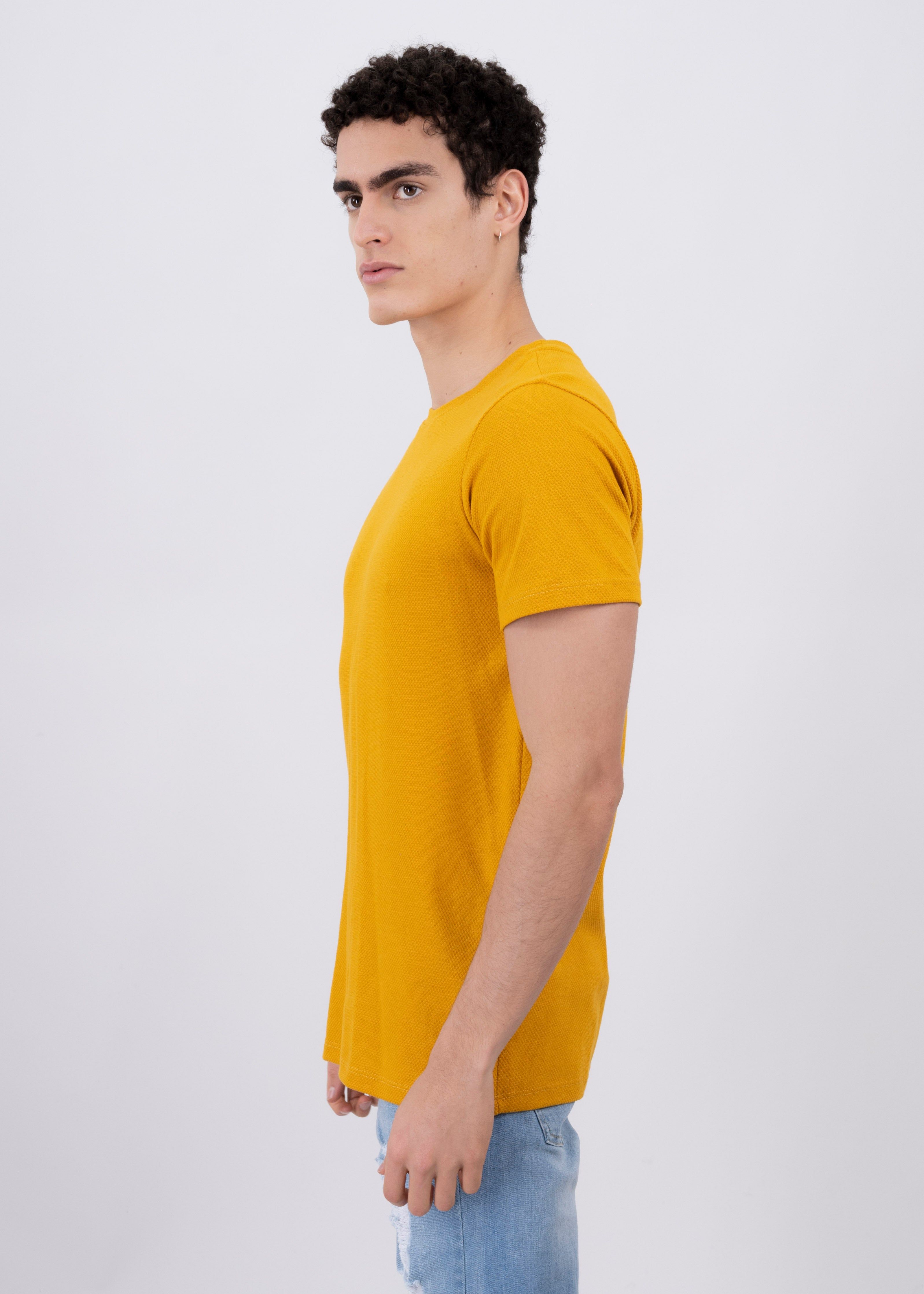 Playera cuello redondo textura waffle sold by Shasa product image thumbnail 3