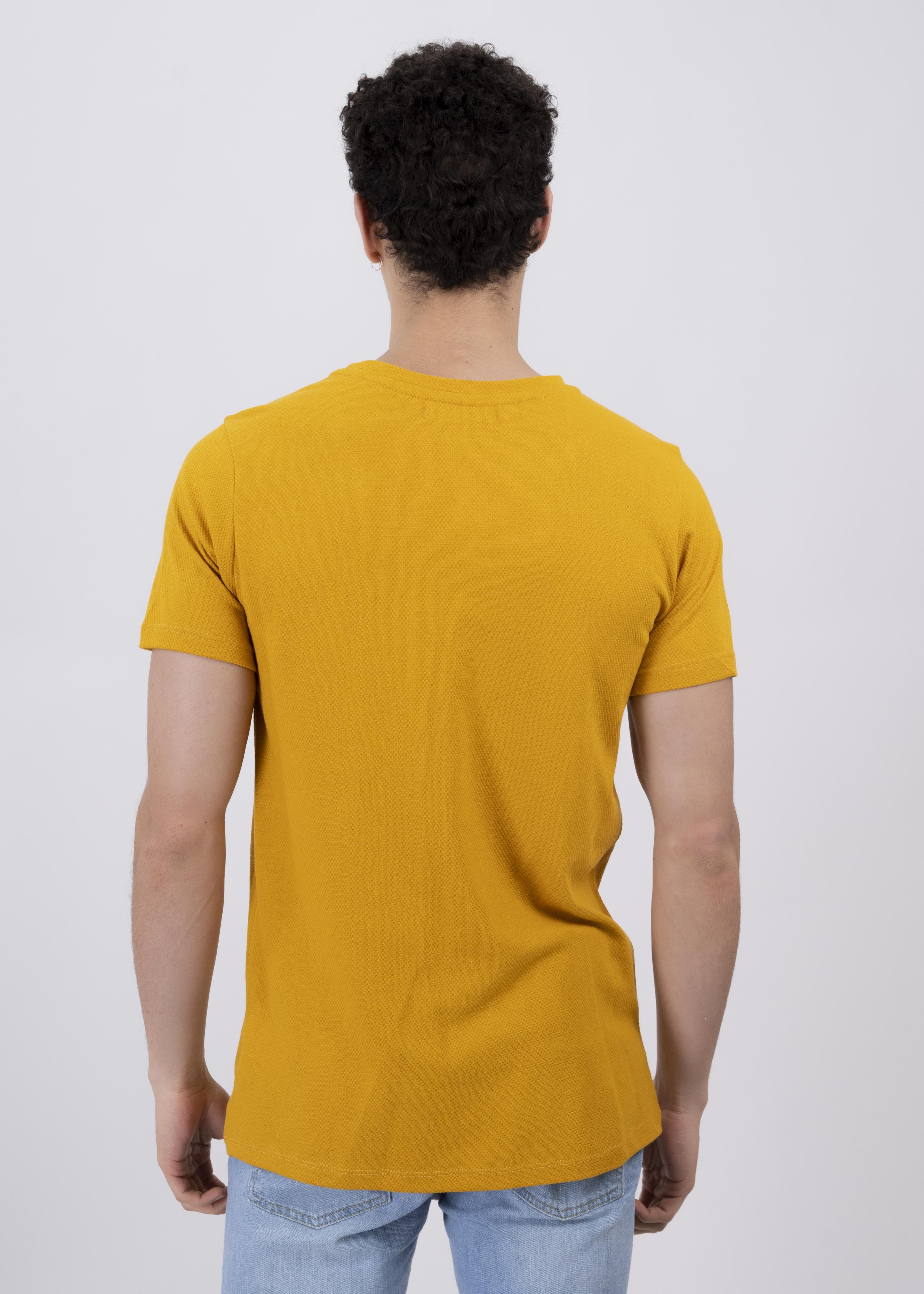 Playera cuello redondo textura waffle sold by Shasa product image thumbnail 4