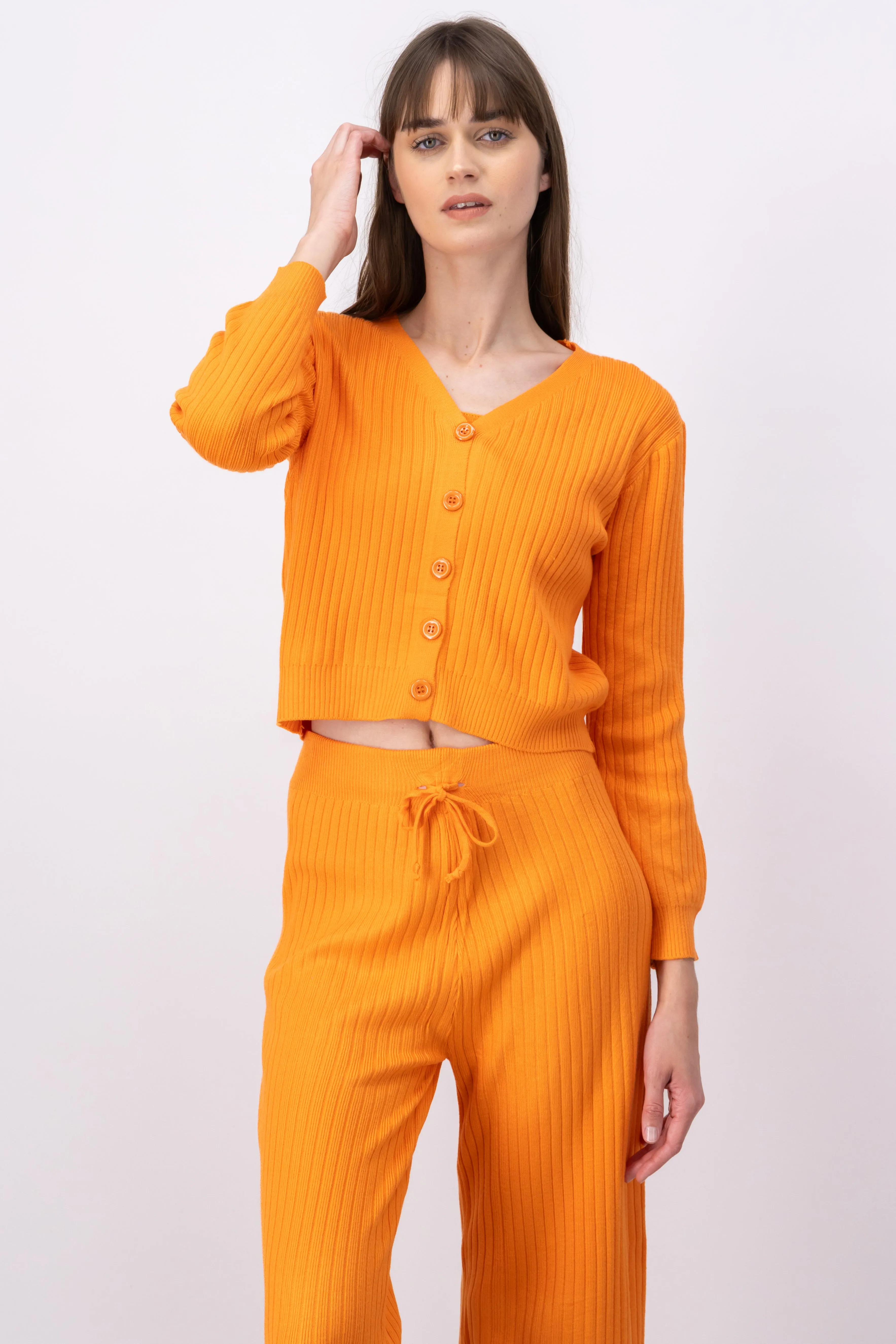 Cárdigan tejido acanalado botones sold by Shasa product image thumbnail 2