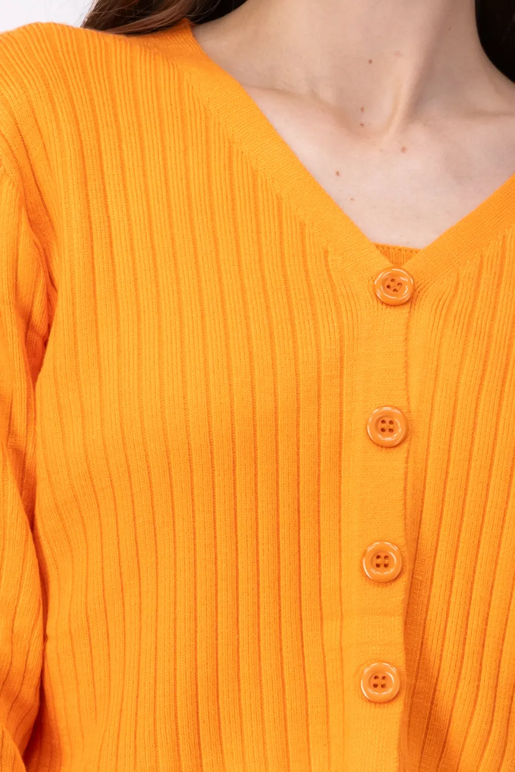 Cárdigan tejido acanalado botones sold by Shasa product image thumbnail 5