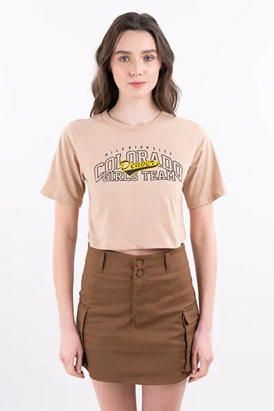 Playera crop manga corta Colorado sold by Shasa product image thumbnail 2