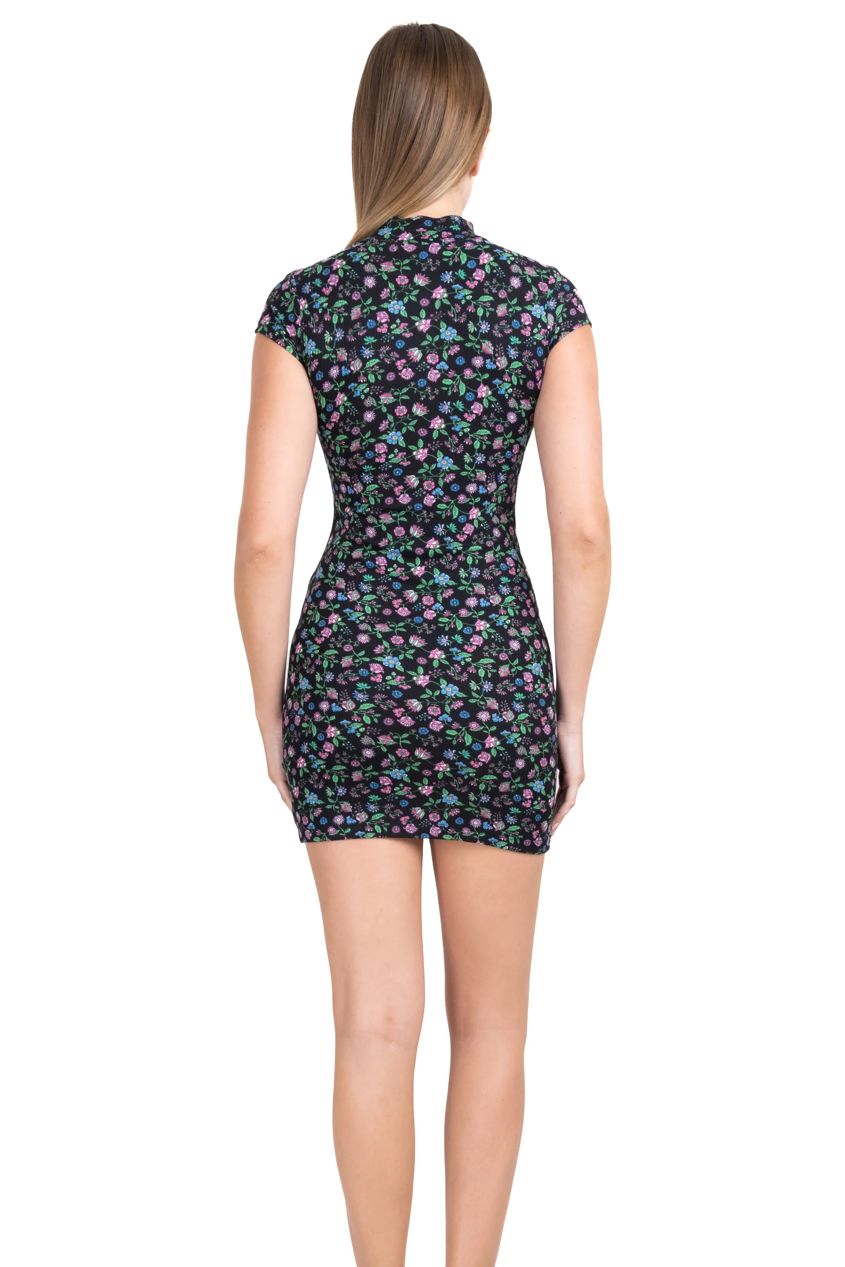Vestido mini bodycon floreado sold by Shasa product image thumbnail 4