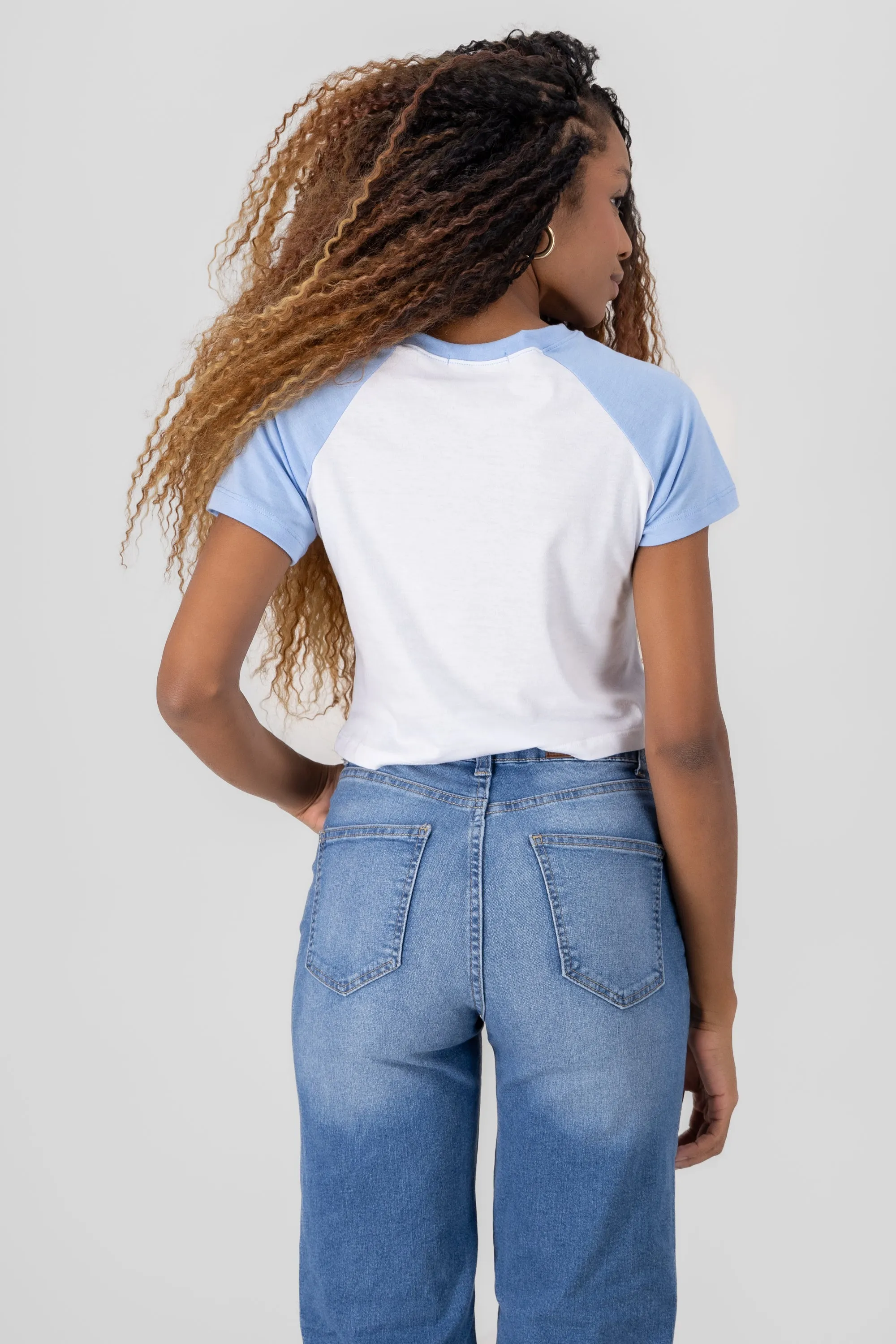 Playera crop parche estrella sold by Shasa product image thumbnail 4