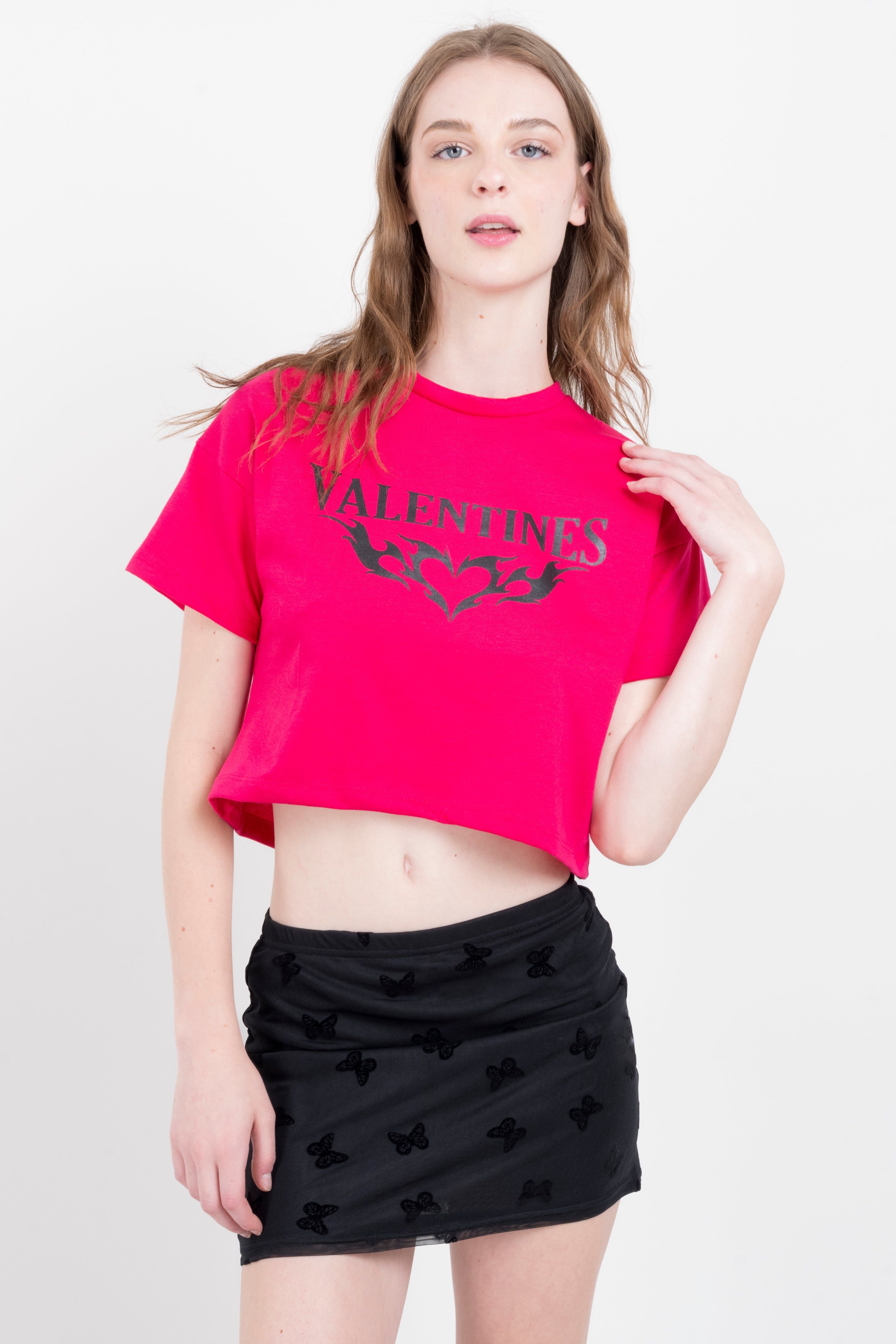 Playera crop Valentines sold by Shasa product image thumbnail 2