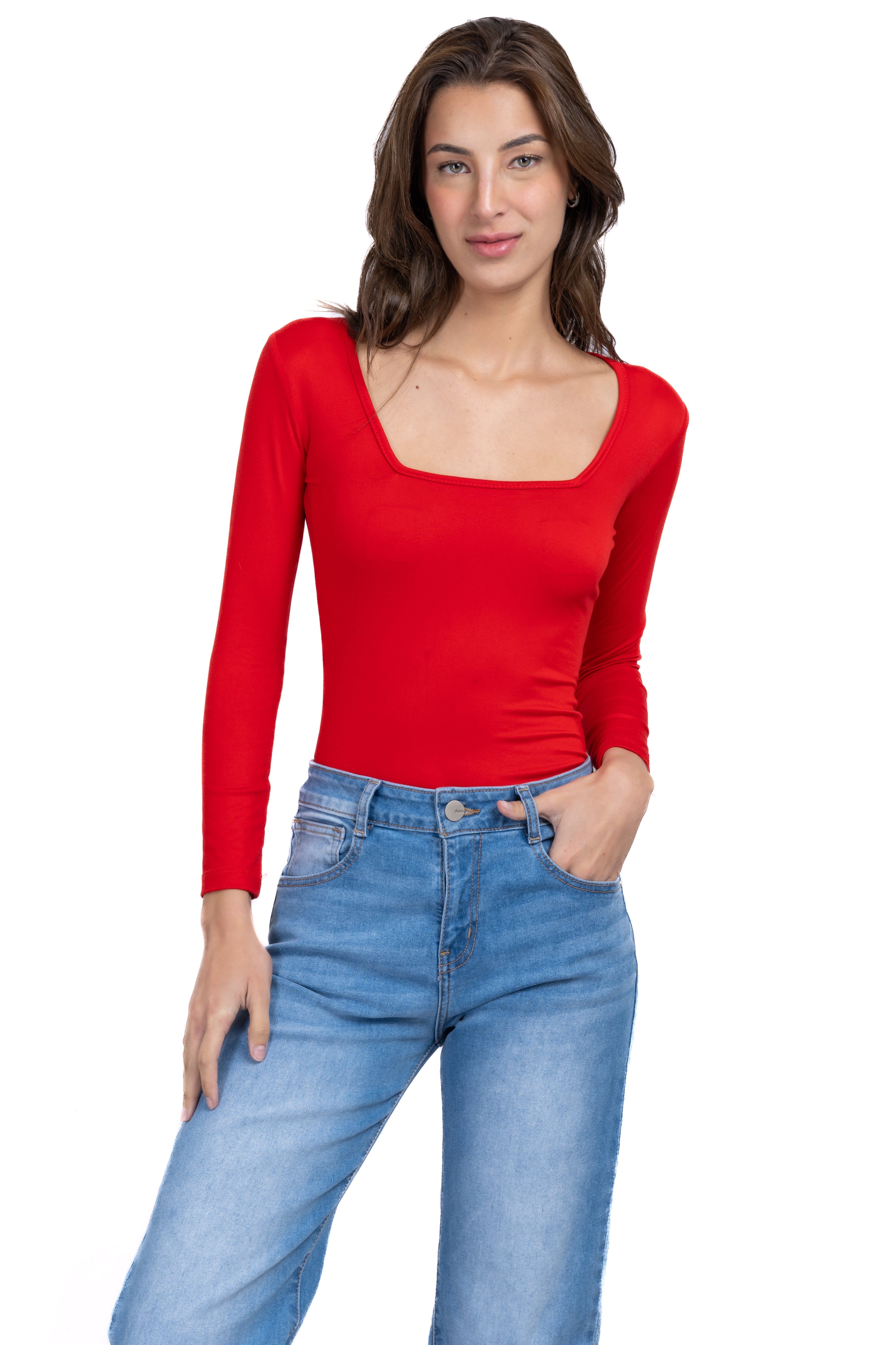 Bodysuit liso escote sold by Shasa