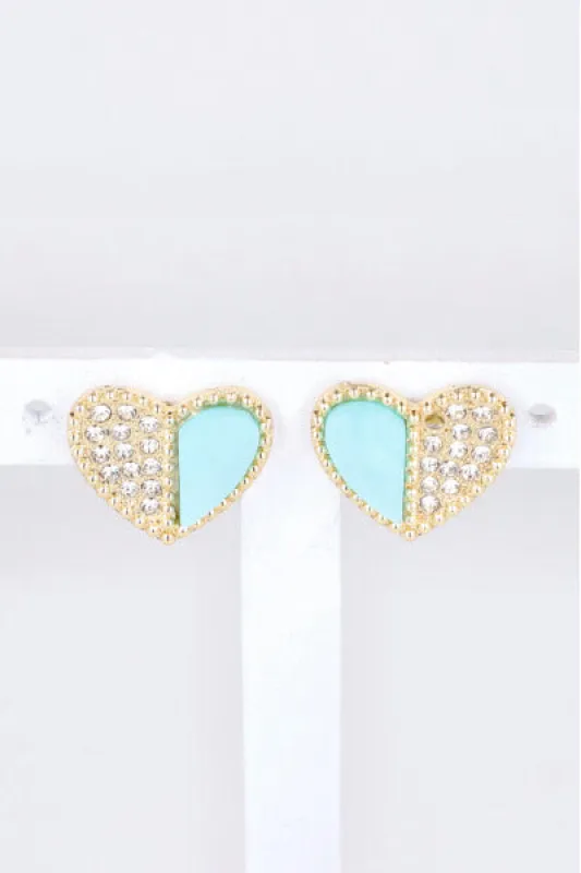 Aretes Corazon Color Mix sold by Shasa