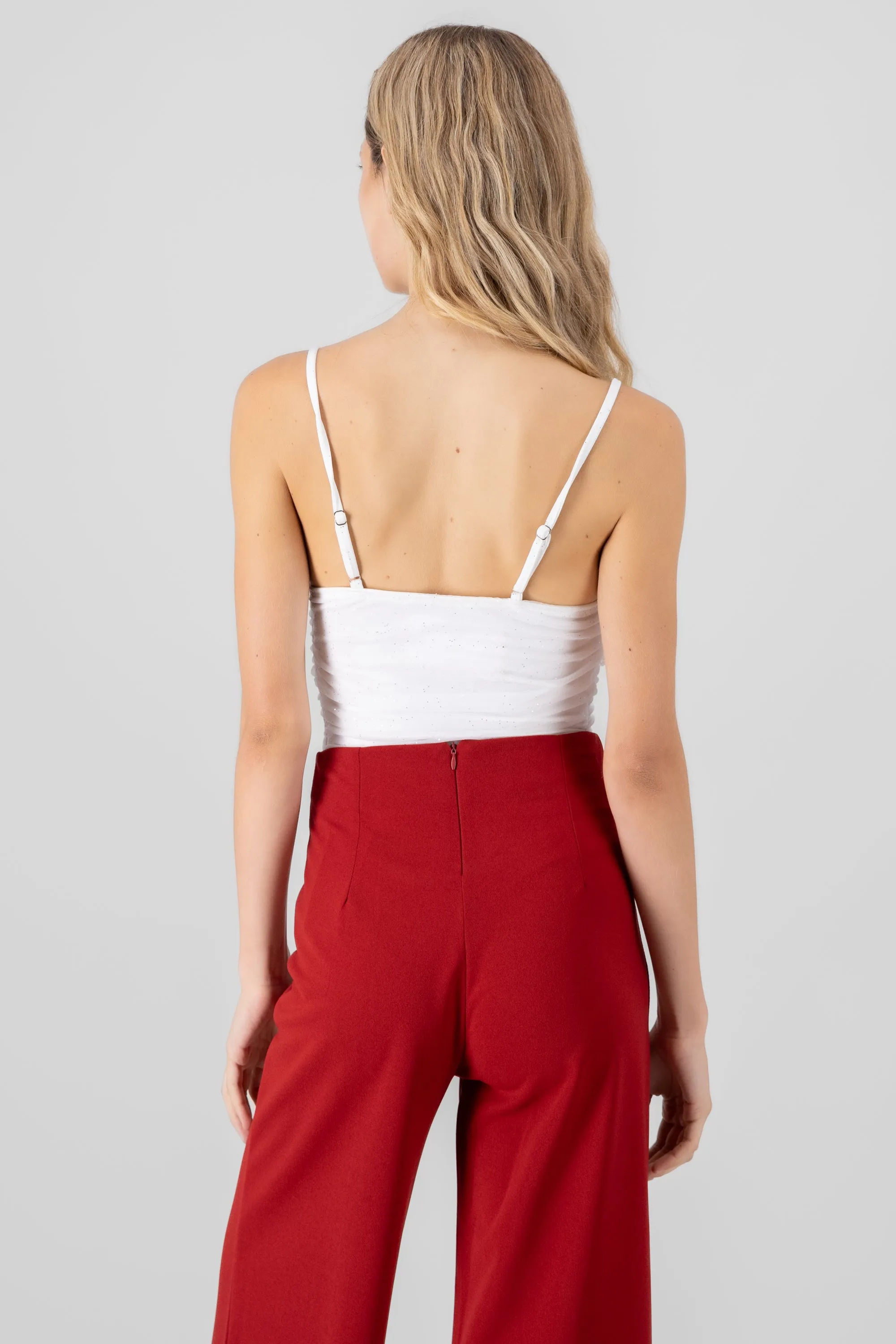 Bodysuit con cuello cascada de brillos sold by Shasa product image thumbnail 4