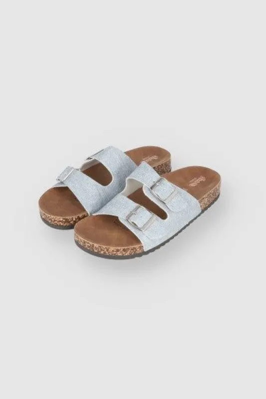 Sandalias 2 Hebillas Efecto Corcho sold by Shasa