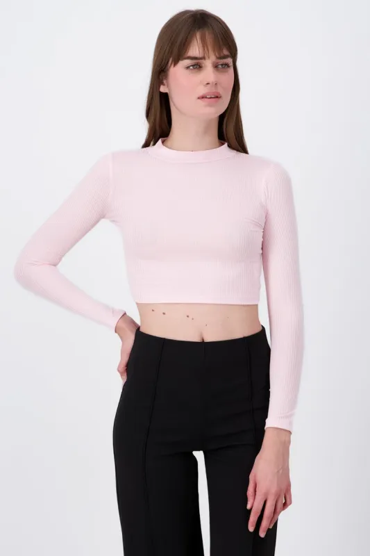 Top Acanalado Manga Larga sold by Shasa