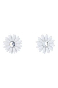 Aretes studs flores sold by Shasa