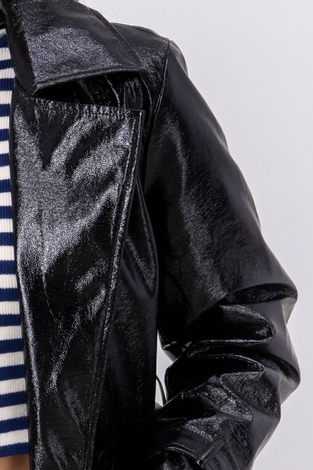 Gabardina wet PU hypsters sold by Shasa product image thumbnail 5