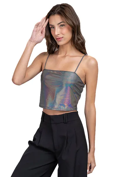 Top crop tirantes tornasol sold by Shasa product image thumbnail 2