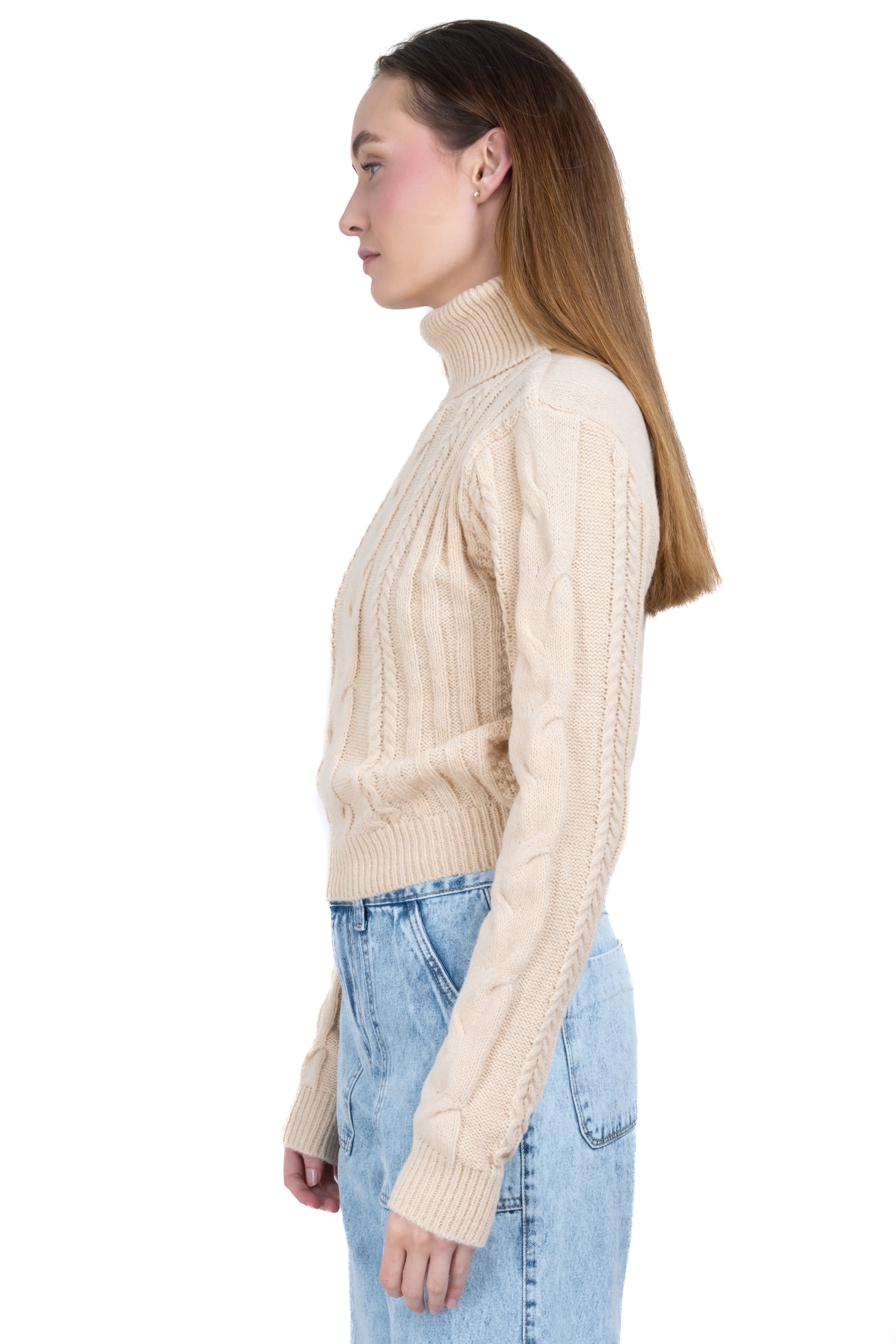 Suéter tejido cuello tortuga sold by Shasa product image thumbnail 3