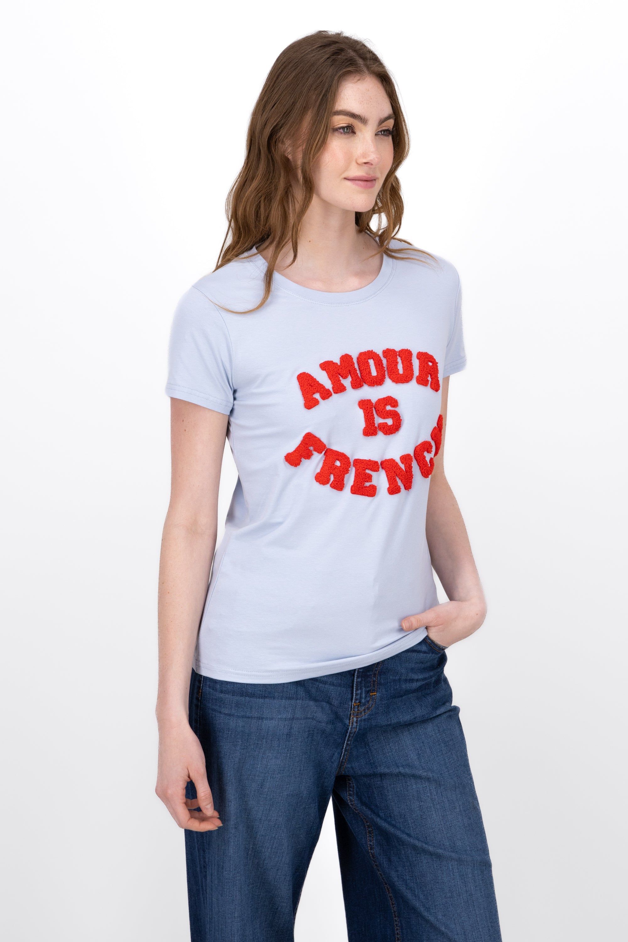 Playera Estampado Amour Is French sold by Shasa product image thumbnail 3