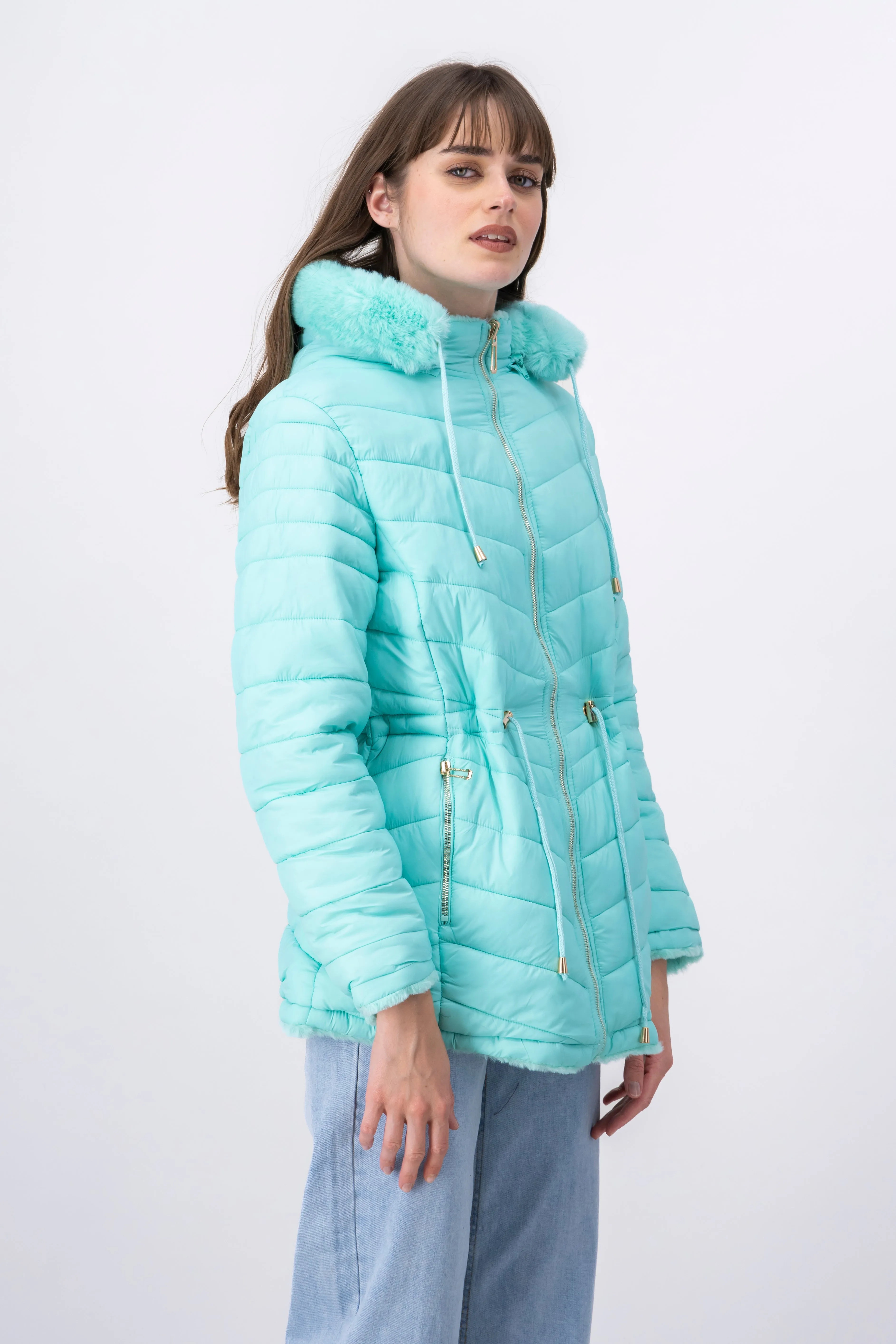 Chamarra larga capitonada sold by Shasa product image thumbnail 3