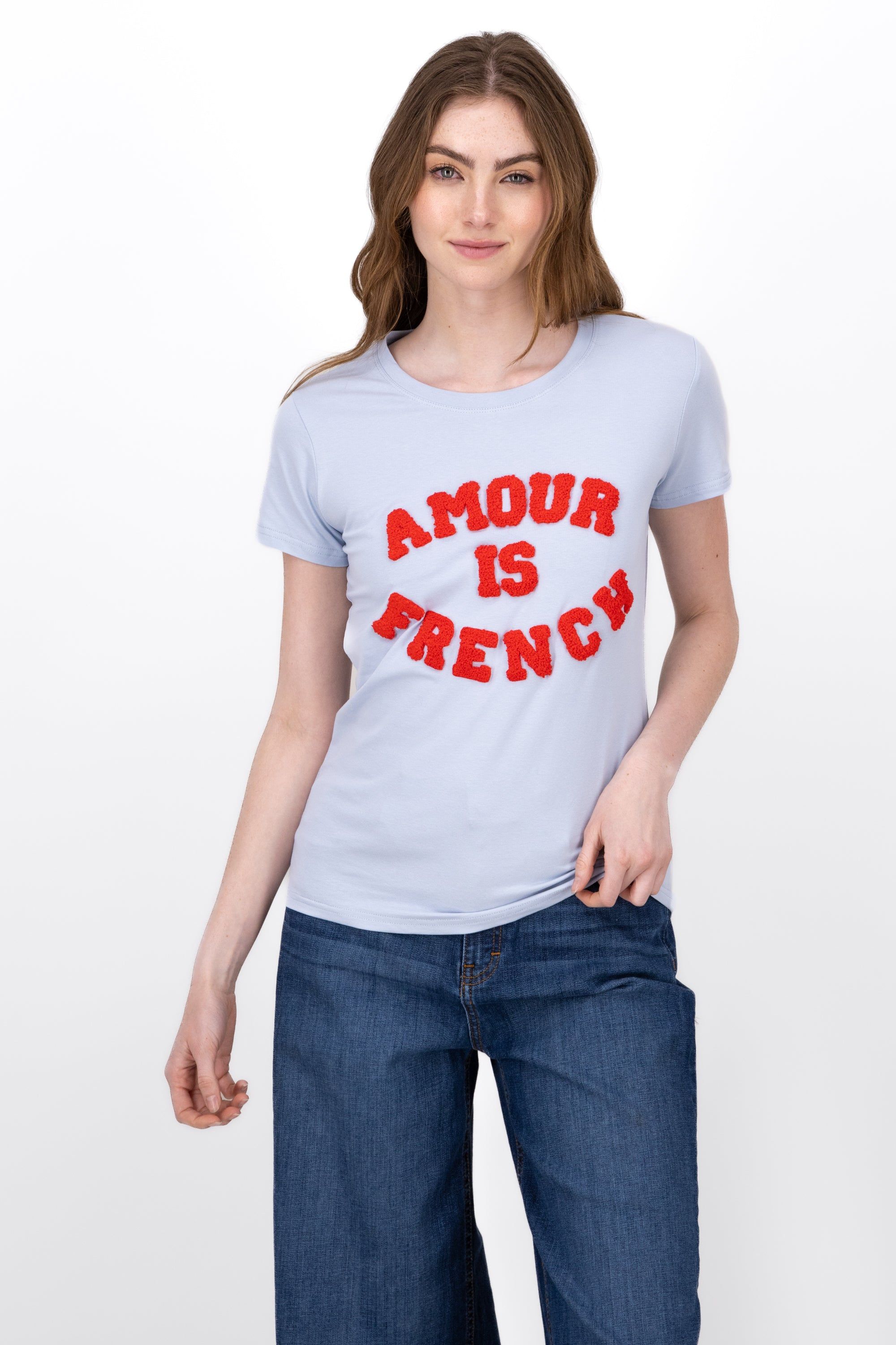 Playera Estampado Amour Is French sold by Shasa product image thumbnail 2