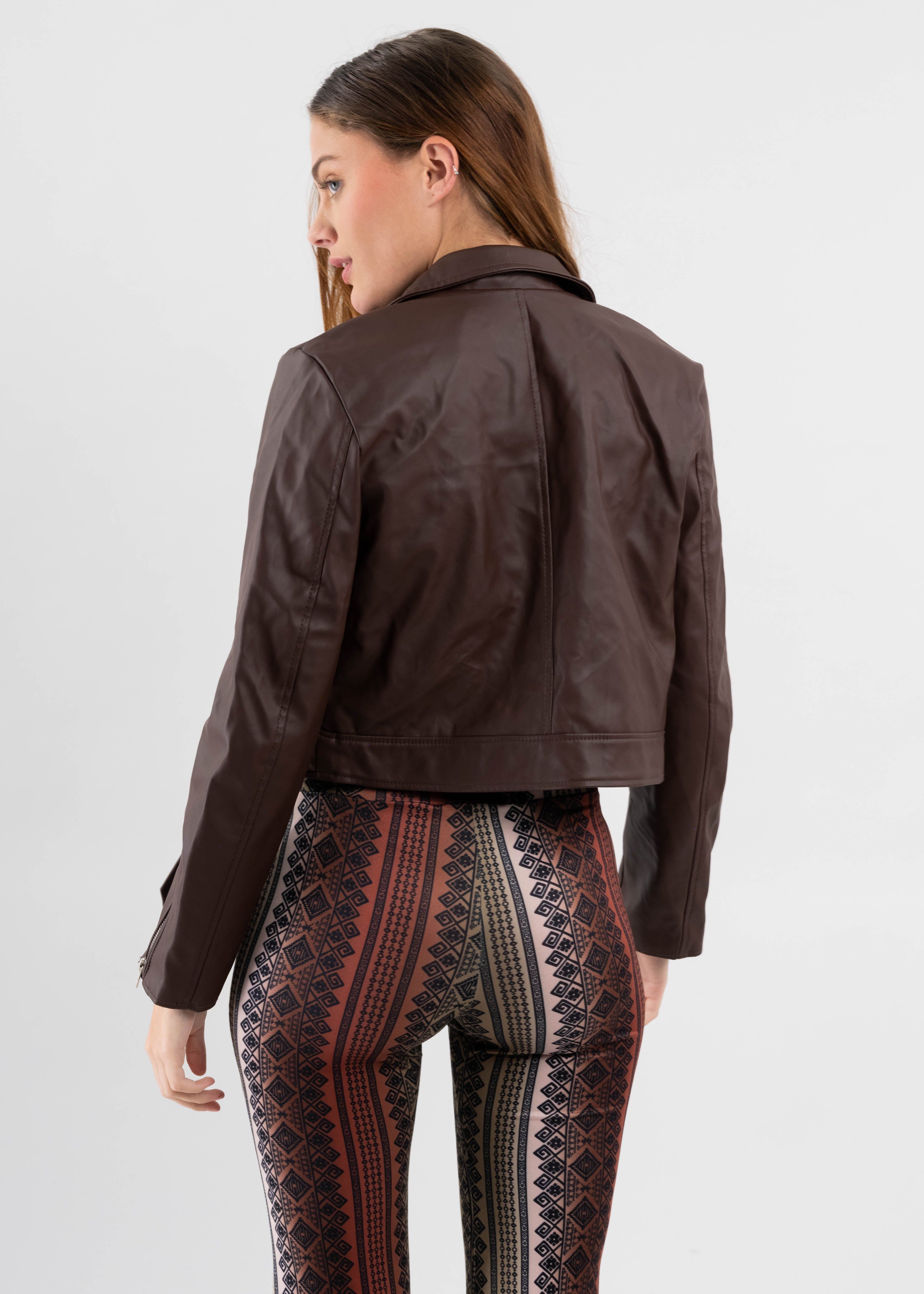 Chamarra biker efecto piel sold by Shasa product image thumbnail 4