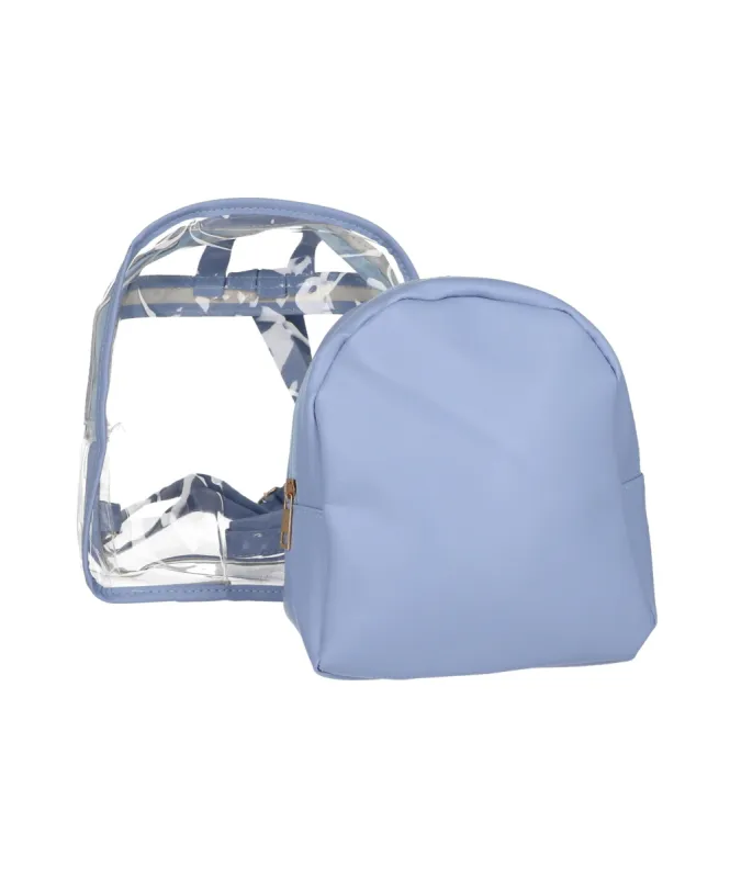 Mochila Transparente Bordes Color sold by Shasa